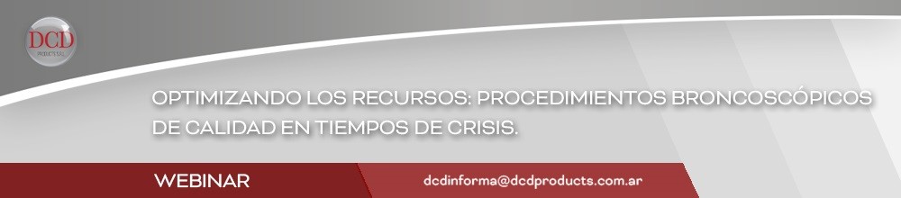 DCD y Ambu lo invita maana 15 de Julio a las 15hs al Webinar Gratuito OPTIMIZANDO LOS RECURSOS: PROCEDIMIENTOS BRONCOSCOPICOS DE CALIDAD EN TIEMPO DE CRISIS